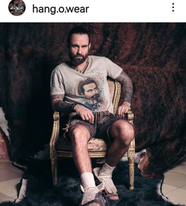 Freches Shirt mit "König Ludwig Motiv" von Hangowear